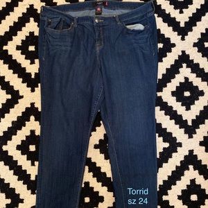 Torrid sz 24 skinny jean